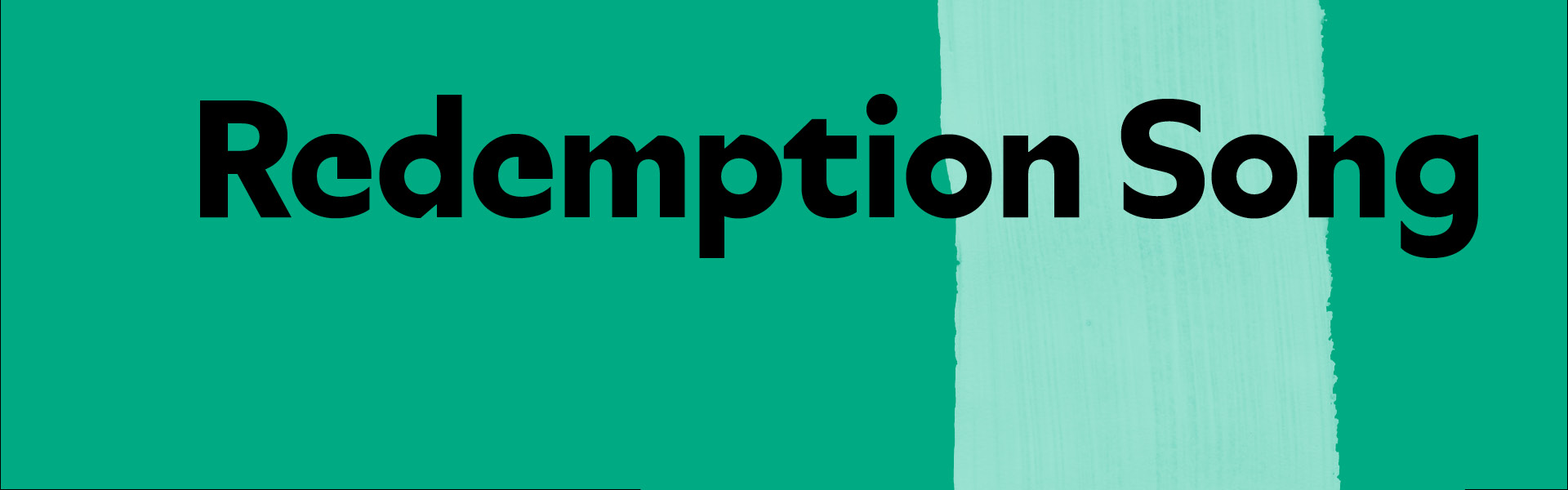 visuel du spectacle Redemption Song